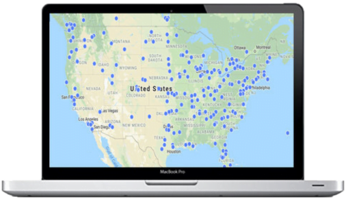 Forward Thinking Chiropractic Alliance Doctor Map