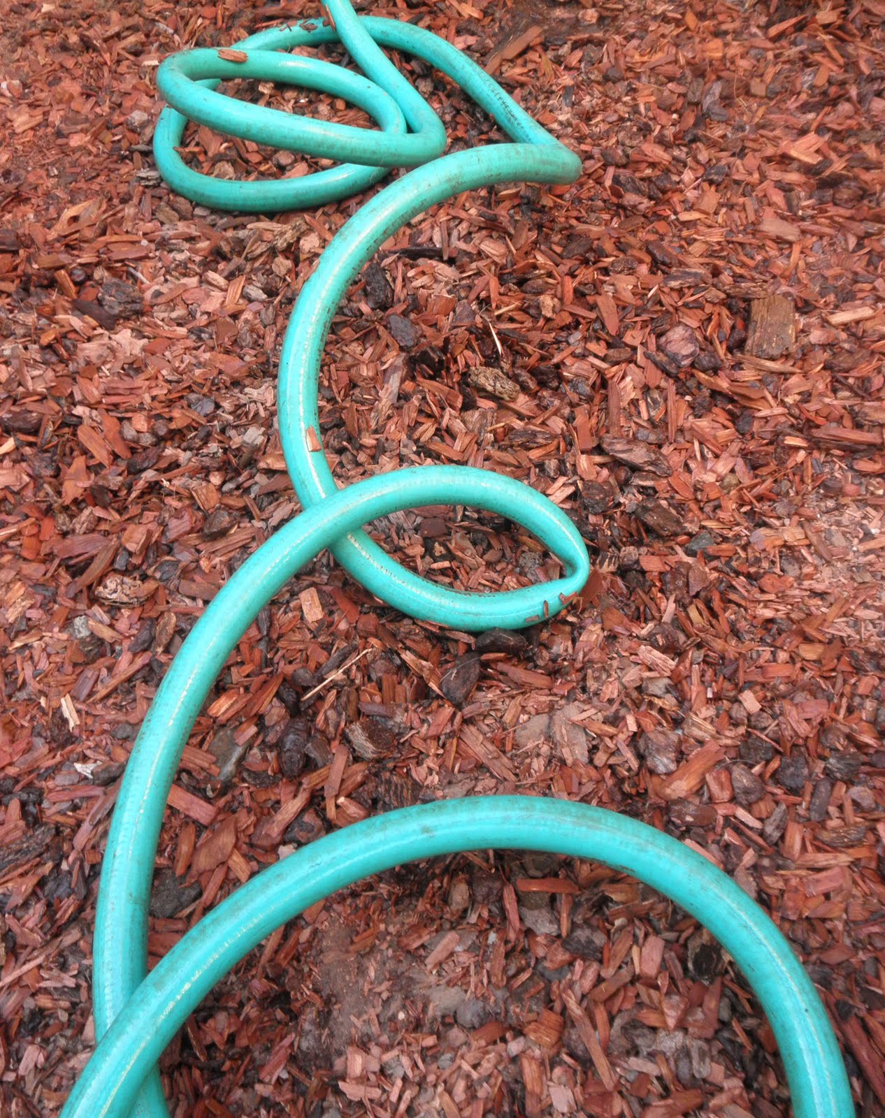Kinked hose