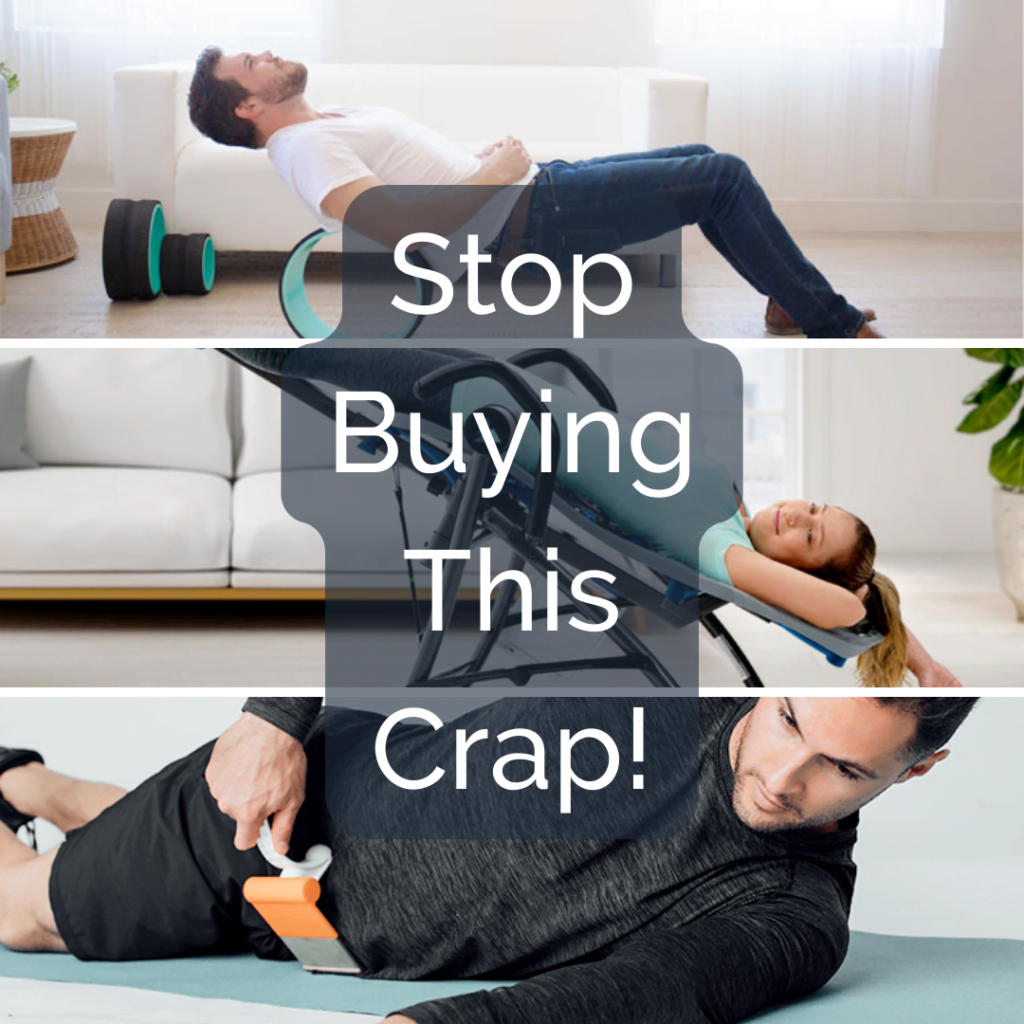 These devices will not cure your back pain